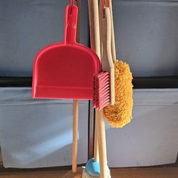 Melissa & Doug Let's Play House Dust! Sweep! Mop! 6 Piece Pretend Play Set