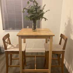 Ikea High Top With Chairs