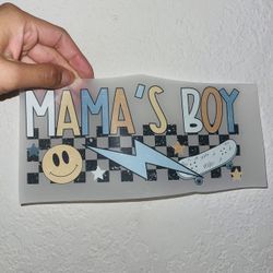 Mama Heat Transfer Sticker