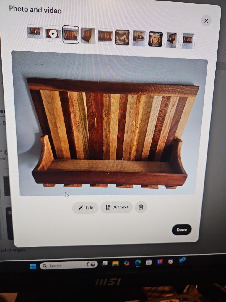 Rustic Wine Rack Glass Storage Handmade 
