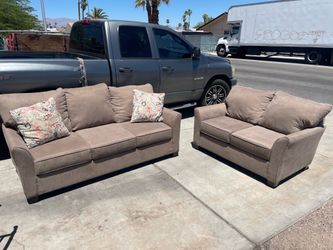 Sofa and Loveseat