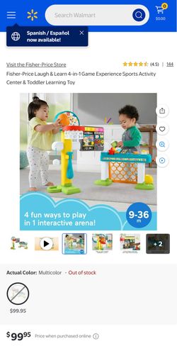 Fisher price 4 in 1 experience for toddlers