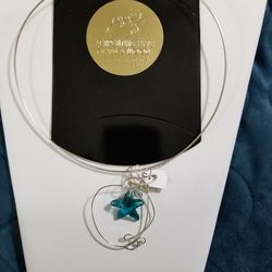 Handmade Wire Art Swarovski Elements Pendant