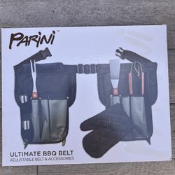 ULTIMATE BBQ BELT ADJUSTABLE BELT & ACCESSORIES BY PARINI