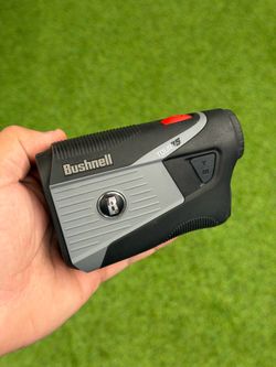 Bushnell Tour V5 Golf Rangefinder | Magnetic BITE Mount | PinSeeker JOLT