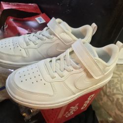 Nike Court Borough Low Recraft PS Triple White Kids Preschool Casual DV5457-106