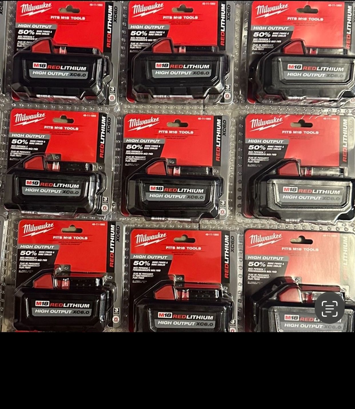 Milwaukee New Battery 6ah M18 $99 Each One