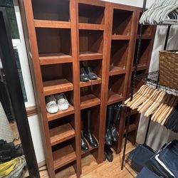 Solid cherry closet components see photos for measurements