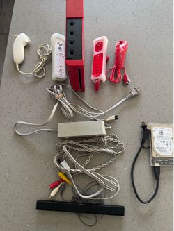 Red Wii bundle – Loaded with games