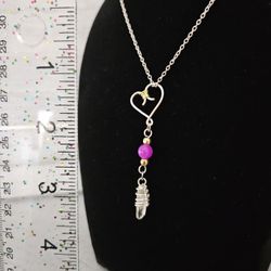 Handmade Dainty Heart Pendant