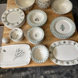Pfaltzgraft Naturewood Dishes - 35 Pieces