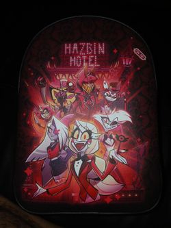 Hazbin hotel mini backpack