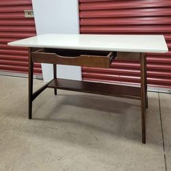 Madison Park Avalon Solid Wood Mid Century Desk 