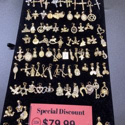 10 Karat Solid Gold Charms $79.99 Each