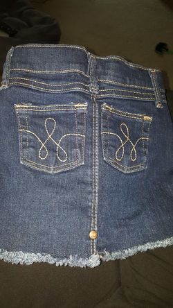 Wrangler little girl jean skirt