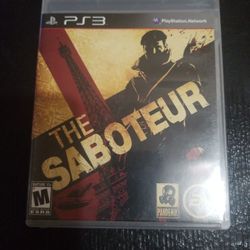 The Saboteur PS3 Video Game