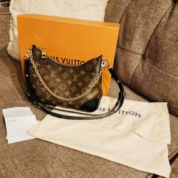 New Condition Louis Vuitton Monogram Boulogne Crossbody Bag