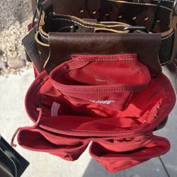 BOLSAS DE TRAVAJO CONTRUCCION.  BUCKETBOSS. DE PIEL.  