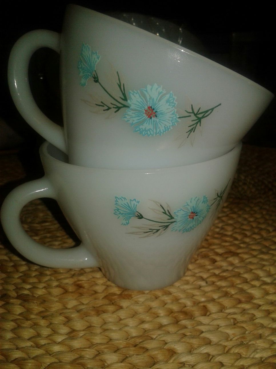 Vintage 1950s tea cups 11 pc