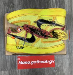 Nike Air Force 1 Off-White "Volt"