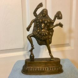 Kali Ma’am - vintage 10” Hindu goddess bronze? statue 