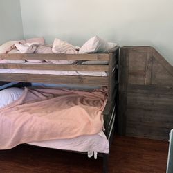 Wood Bunk Bed