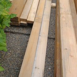 Two-Cedar 4x4 By 12 $40 For Both