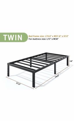 Twin bed frame