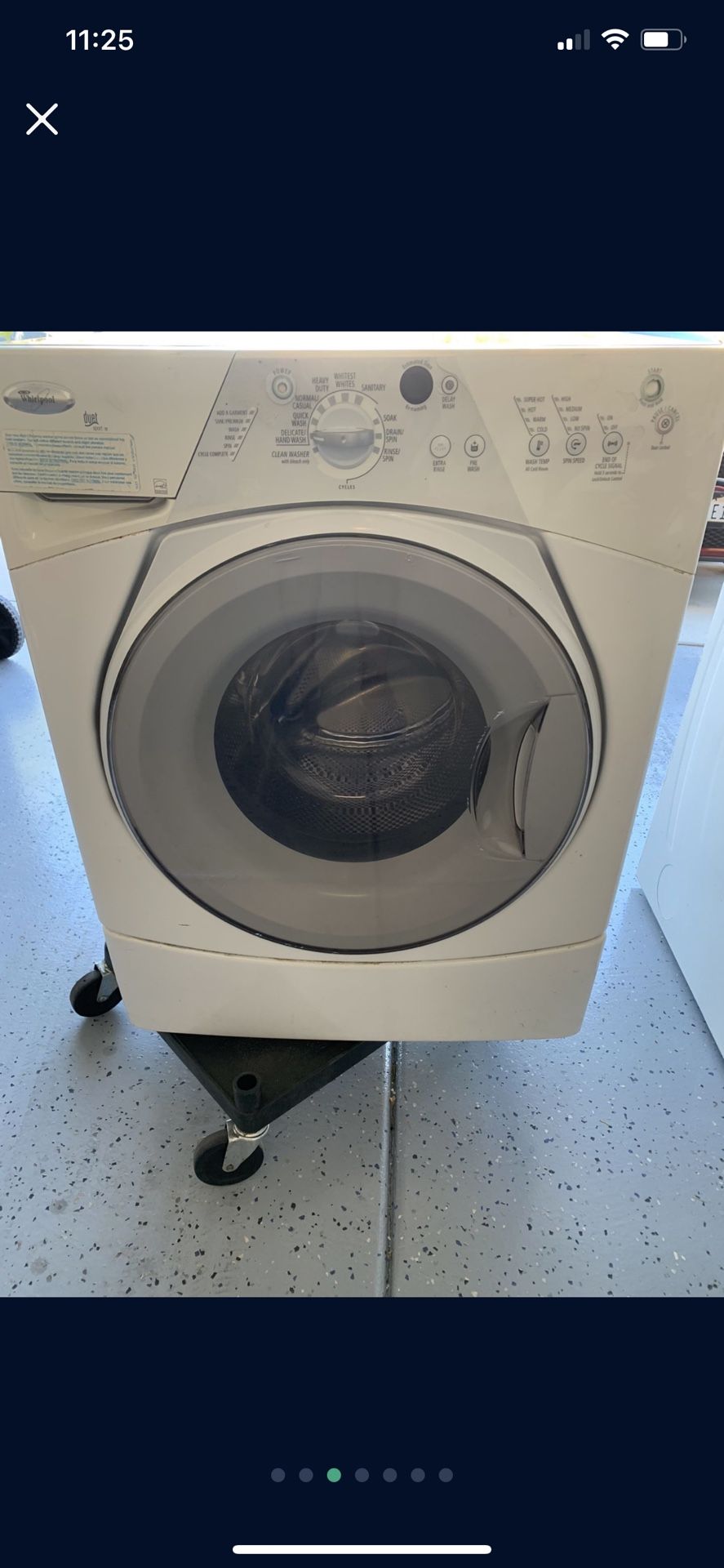 White Whirlpool Duet Sport Ht Washer And Dryer