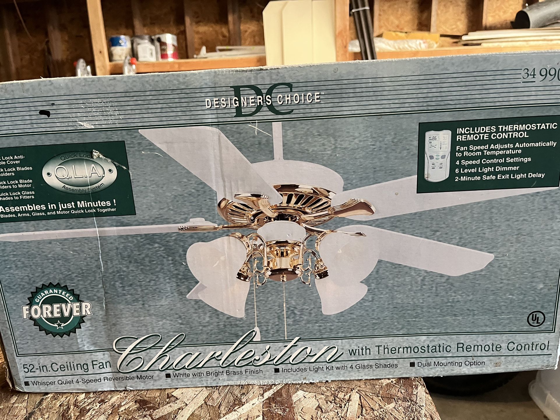Ceiling light Fan