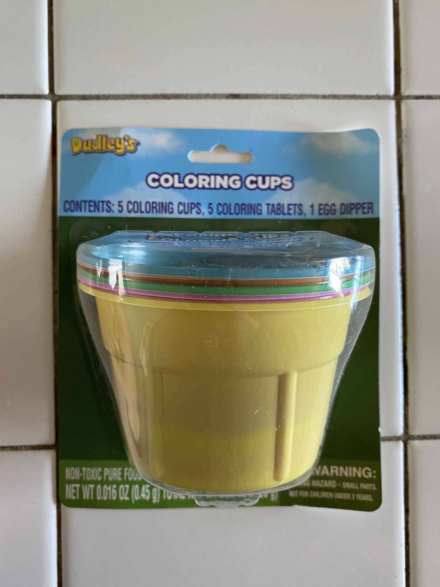 Dudley’s Coloring Cups