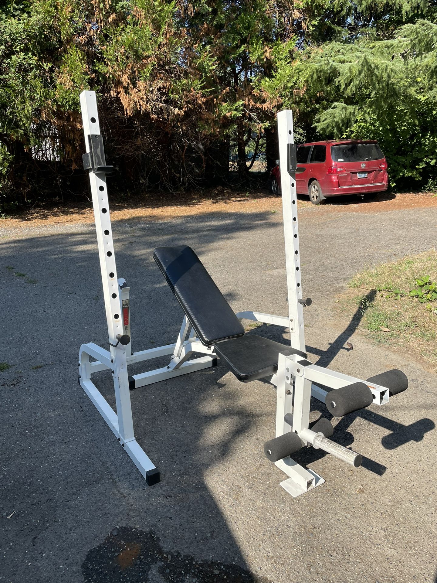 Sqaut Bench Rack