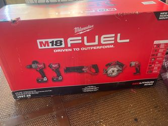 Milwaukee Tool Kit 5 pc