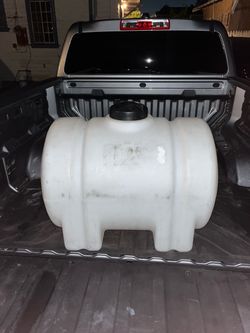 35 gallon water tank for car wash /detail