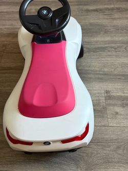 Genuine BMW Baby Racer III – White & Pink – Excellent Condition