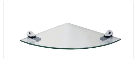 Glass Corner Shelf Kit-curved- New