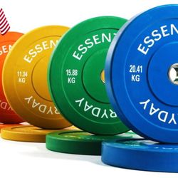 260lb Rubber Plate Sets BRAND NEW