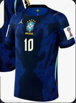 Brasil Away Blue Jordan Neymar Jr Kits