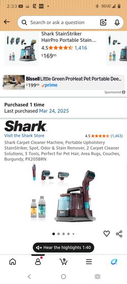 Shark Stain Stricker