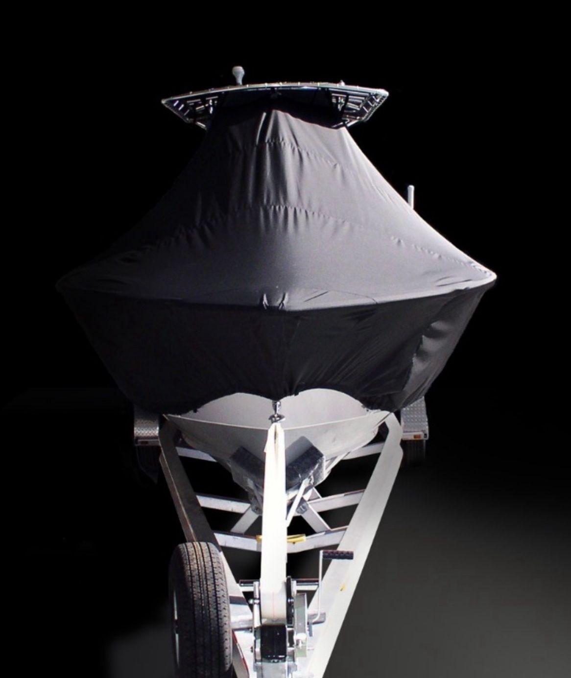 SeaHunter Tournament 35 T-Top Black Cover