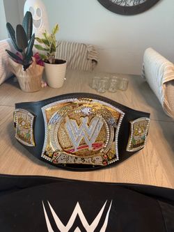Authentic WWE spinner belt