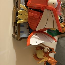 Two Pokemon Lego Figures