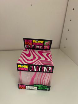 Nee Doh Nice Cube Candy Swirl Squish Toy