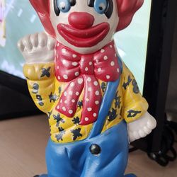 2 Sided Clown Vintage 