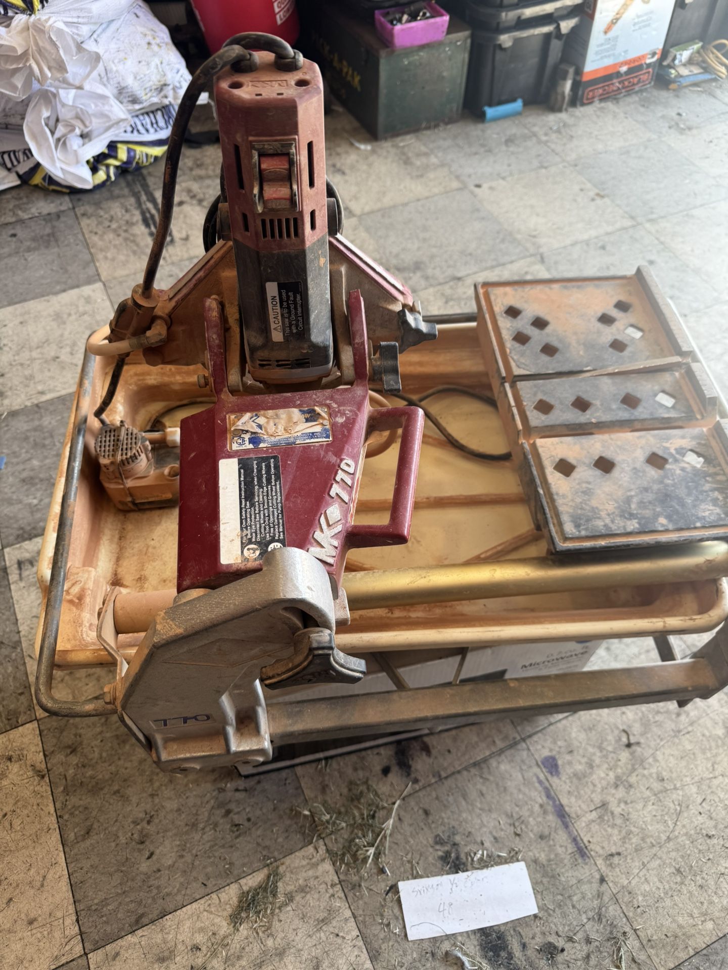 MK Tile Saw 770