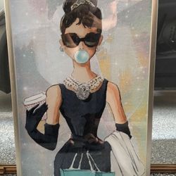 Audrey Heparin Wall Art 