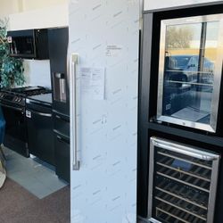 Monogram 24 Fully Integrated Refrigerator Pro Stainless Steel Door Panel Kit D7