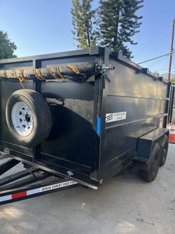 Dump Trailer For Trash