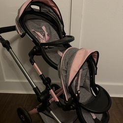 Double Toy Stroller 