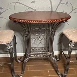 Heavy Duty 3 pc. Bar Table w/2stools